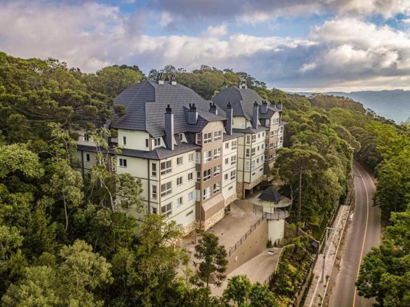 Jardins De Gramado 305 A - Apto Junto Ao Centro De Gramado Apartment Bagian luar foto